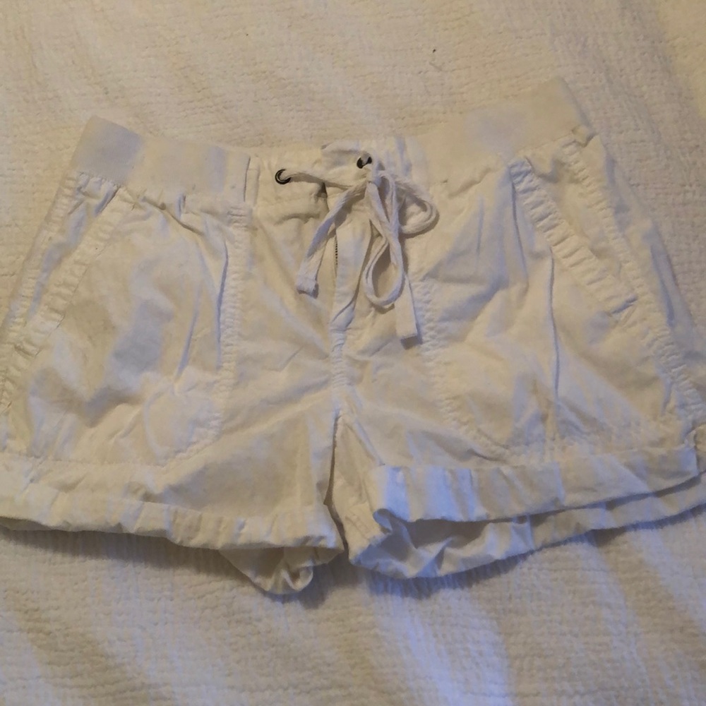 White Beach Shorts